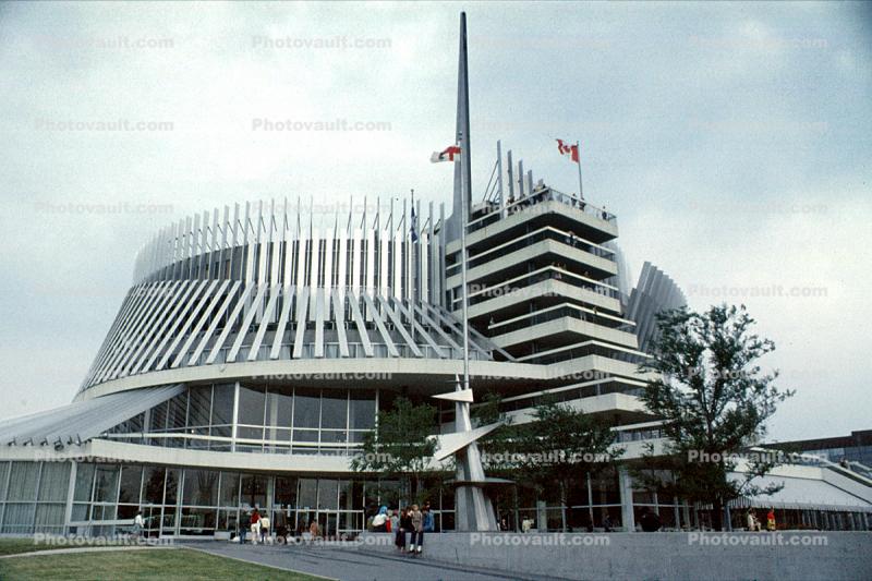 Pavillon de la France, Montreal Worlds Fair, Expo-67, 1967, 1960s