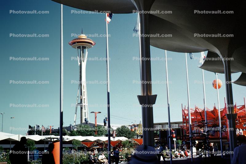 Space Needle, Century 21 Exposition, Seattle, Washington, 1962, 1960s