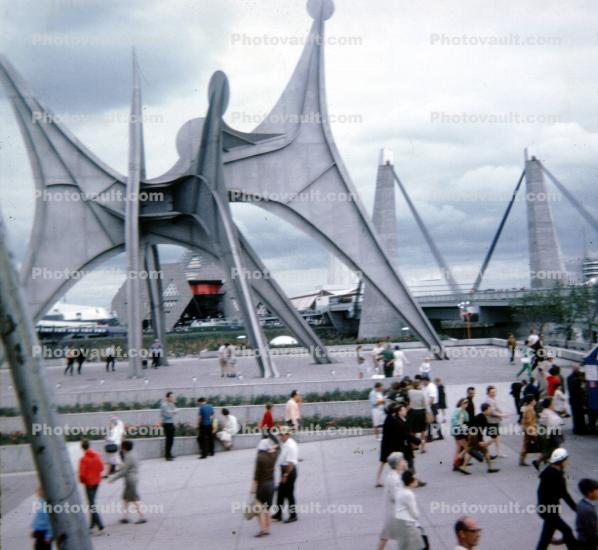 Calder Sculpture, Montreal, Canada, 1960s