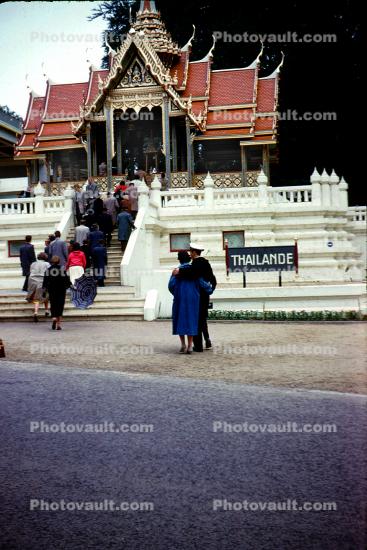 Thailand Pavilion, Thai, Brussels, Belgium, 1958, 1950s