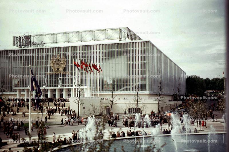 Russian Pavilion, Brussels, Belgium, 1958, 1950s