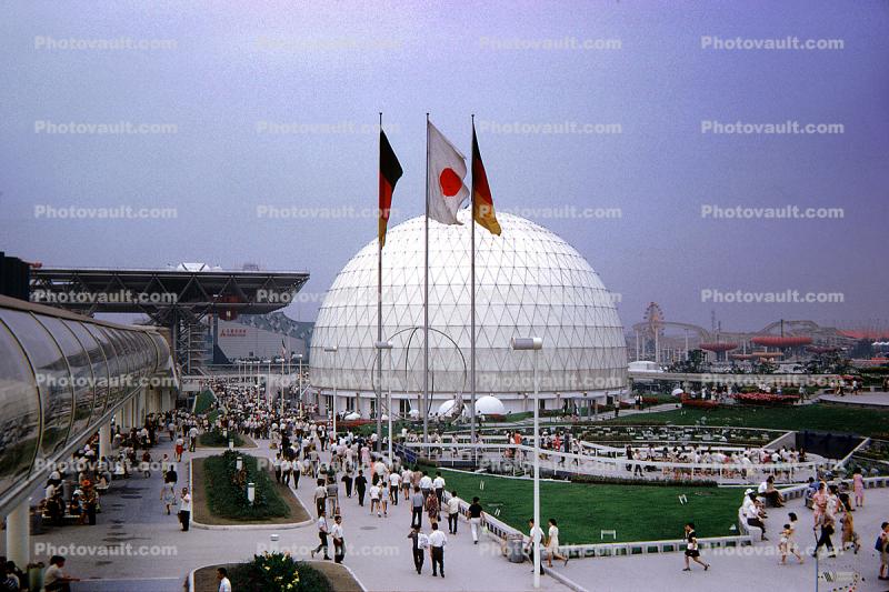 Geodesic Dome, Expo '70, Japan World Exposition, Osaka, Japan