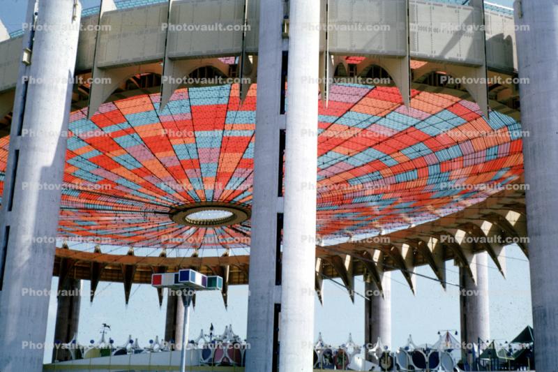 New York Pavilion, New York Worlds Fair, 1964, 1960s