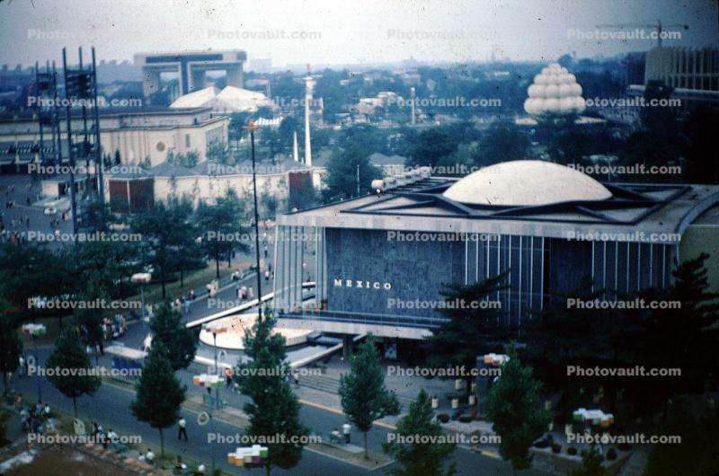 Mexico Pavilion, New York Worlds Fair, 1964, 1960s