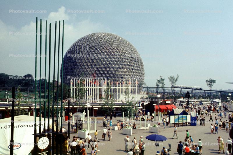 United States Pavilion, Montreal Biosphere, Geodesic Dome