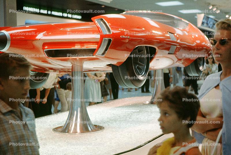 1964 GM-X Stiletto Concept Car of the Future, Coupe, 1960s