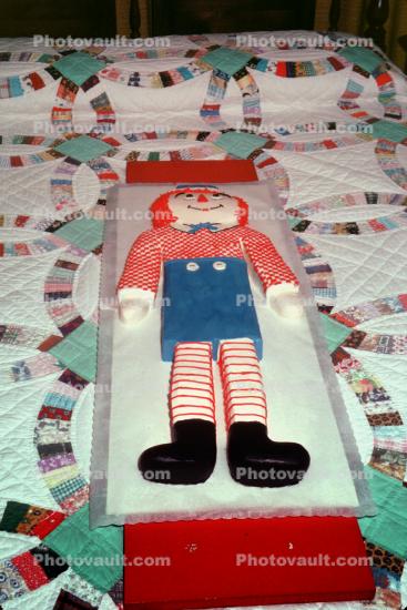 Raggedy Andy Cake with Candles