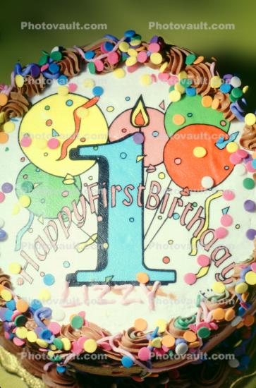 One Year Old Birthday Cake