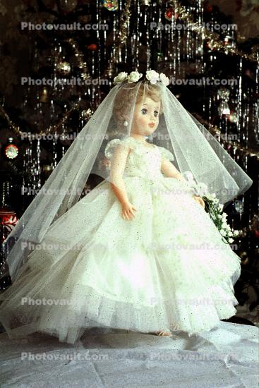Doll, Bride, gift, 1950s