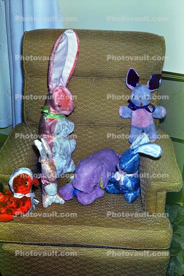 Easter Bunnies, Chair, 1961, 1960s