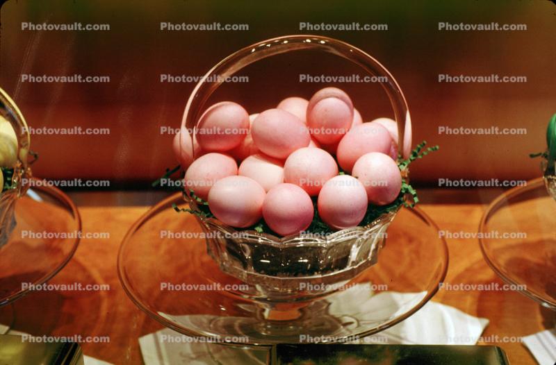 Pink Easter Eggs, Basket