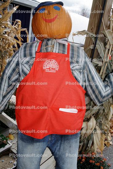 Door County, Scarecrow, Pumpkins