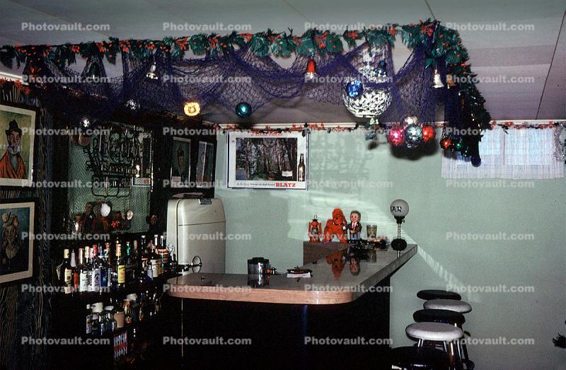 Basement Bar, Refrigerator, ooze, net, 1966, 1960s