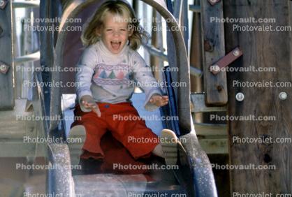 slide, Moorpark, California, 1970s