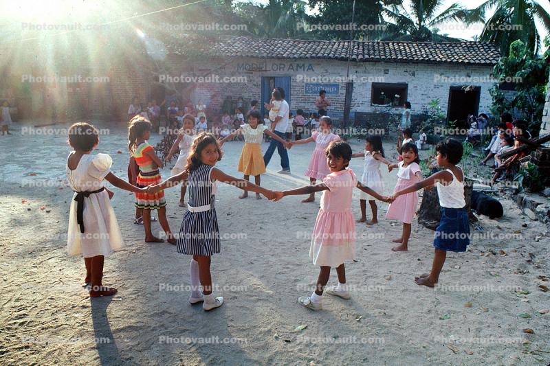 Circle Dance, Elementary School, Yelapa, Mexico