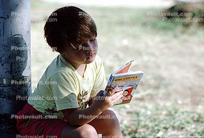 Reading a Book, calm, literacy, literate, Noumea, New Caledonia