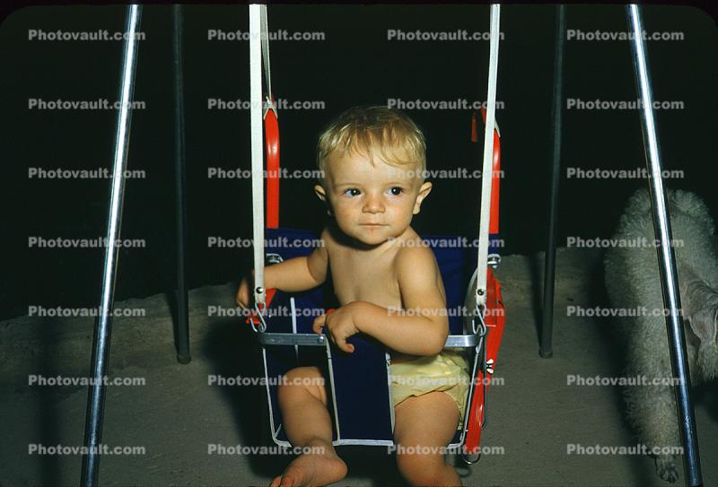 Boy on a Swing, Toddler