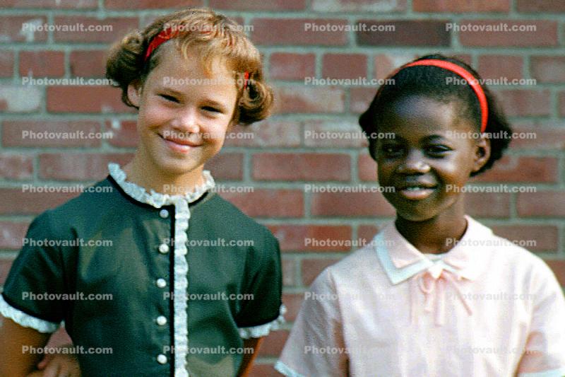 Cute Girls, Springtime, Easter, smiles, smiling, July 1963, 1960s
