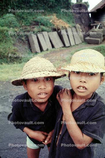 Boys in Vietnam, hats