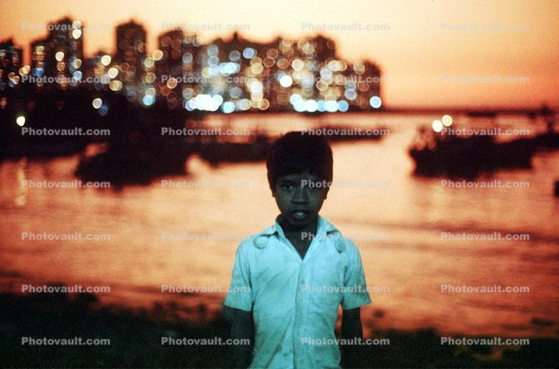 Boy in the Slums of Khroorow Baug, Mumbai