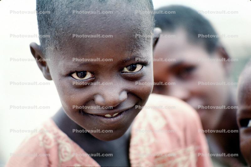 Smiling Boy in Africa
