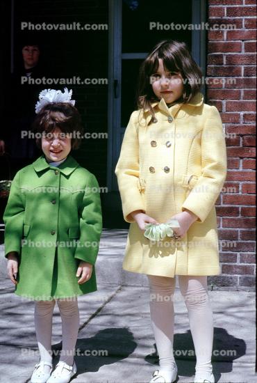 Girls, Coats, 1960s