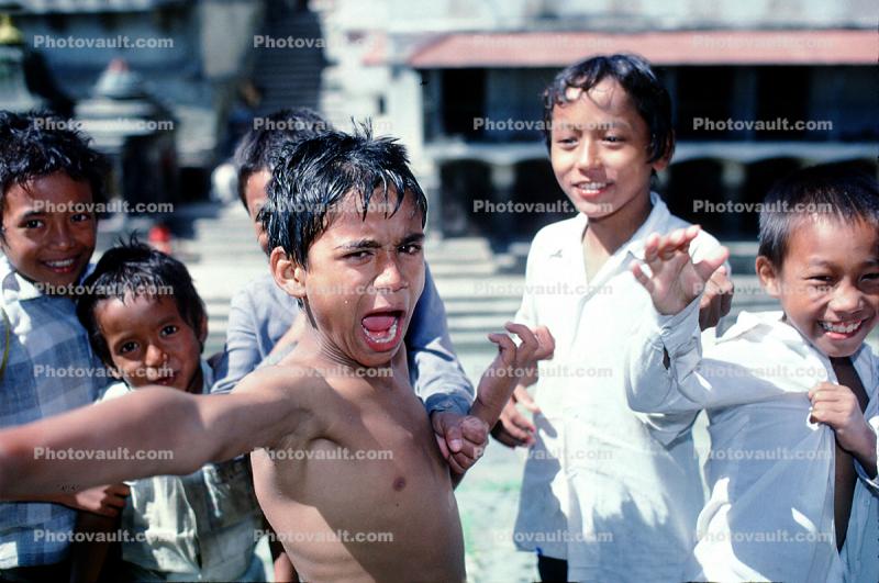 Boys, Kathmandu, Nepal