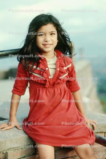 Girl, Smiles, Kathmandu, Nepal