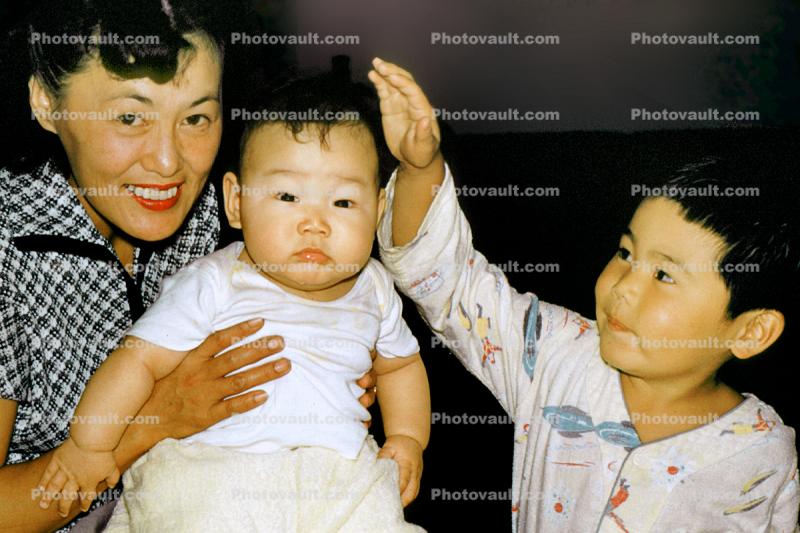 Mother, Son, Children, Boys, 1950s