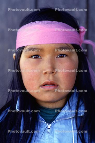 Eskimo Girl, face