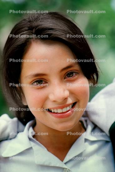 Girl, Smiles, Eyes, Costa Rica, face