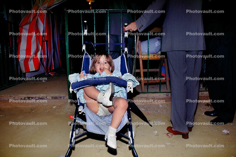 Funny Girl, Shoes, Stroller, 1980s, Seville, Spain
