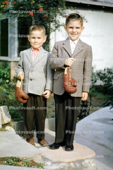 Boxing Gloves, Boys, 1950s