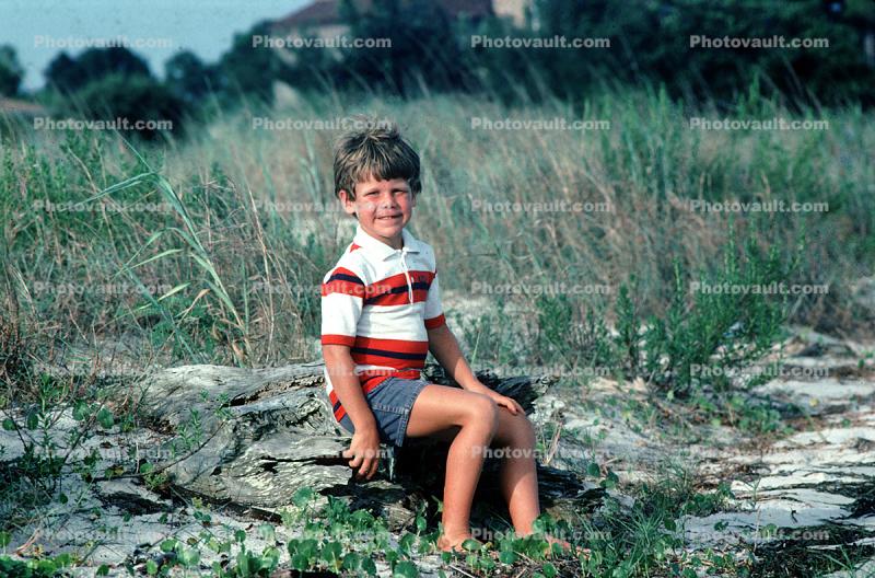Sitting Boy, 1970s