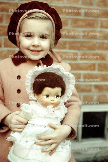 Smiling Girl, Doll, 1950s