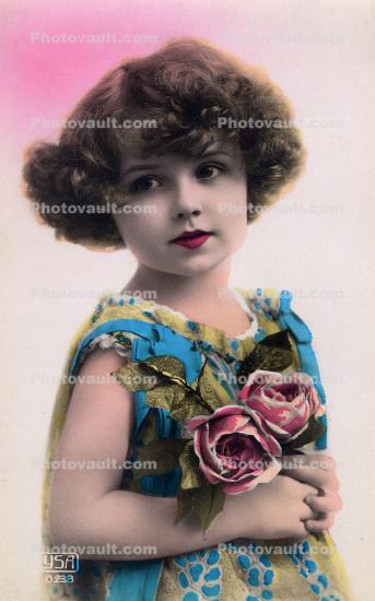 1920's, Girl, RPPC