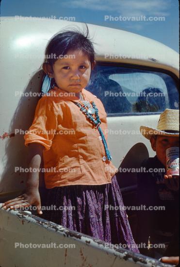 Navajo Girl, Necklace,  April 1962, 1960s