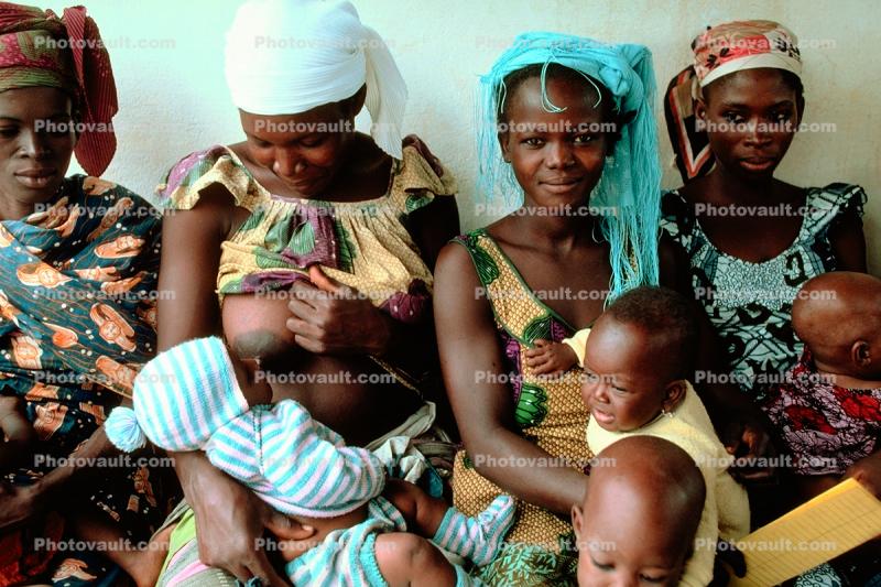 well baby clinic, Africa, nursing, breast feeding