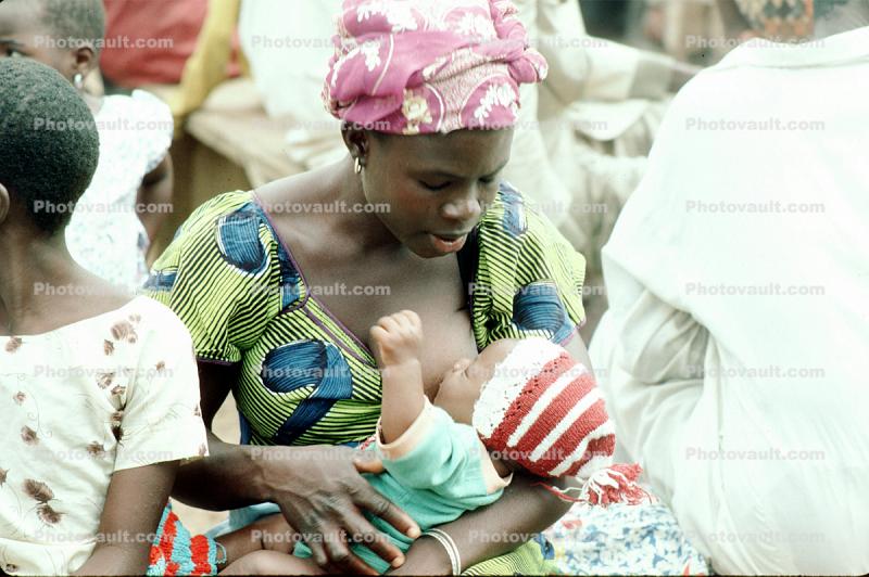 well baby clinic, breast feeding, Africa, nursing