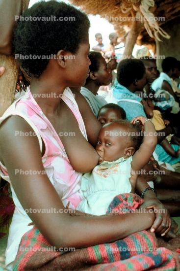 well baby clinic, Africa, nursing, breast feeding