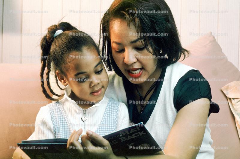 Daughter, Reading Book