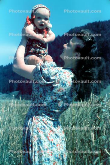 Baby, Proud Mom, 1940s