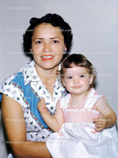 Mother with Daughter, 1940s