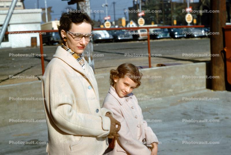 Mother with her Daughter, 1950s