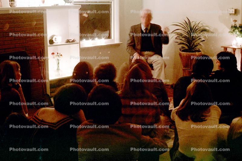 talking on new years eve at my house, Pacific Palisades, California
