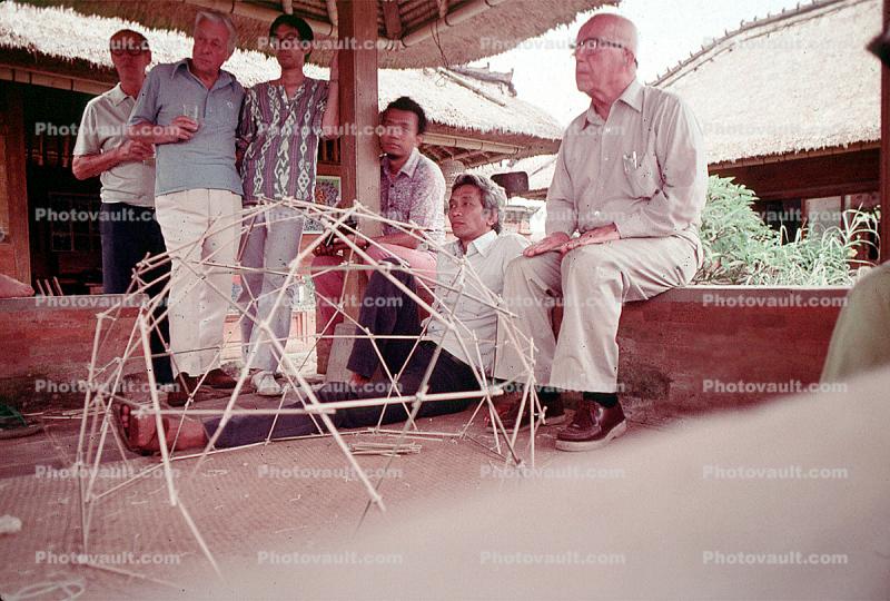 Tensegrity Sphere, Buckminster Fuller, Ubud, Bali, Indonesia