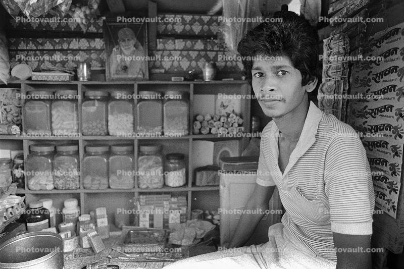 Shop Keeper, Mumbai (Bombay), India