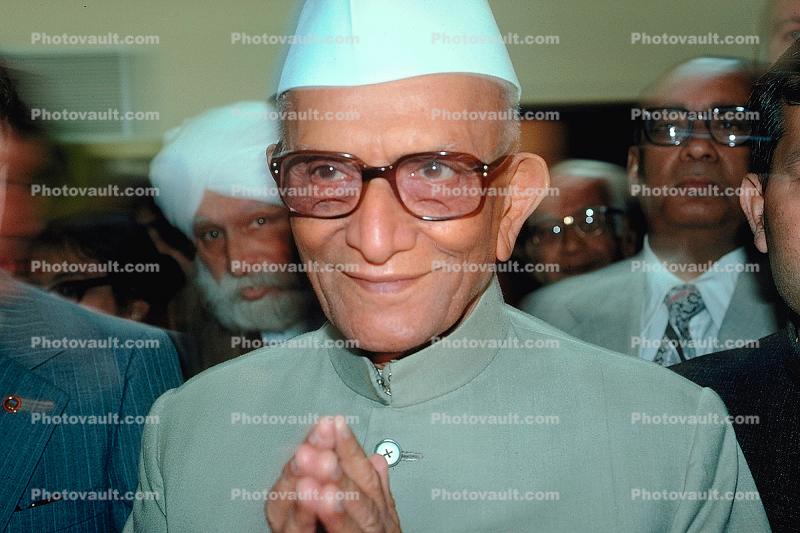 Morjari Desai, prime minister of India