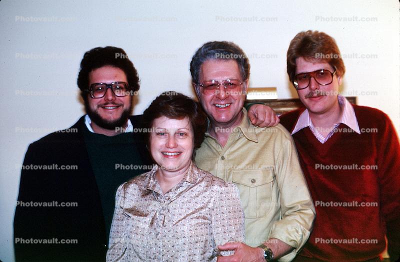 Goich Family in Warren Michigan, 1981