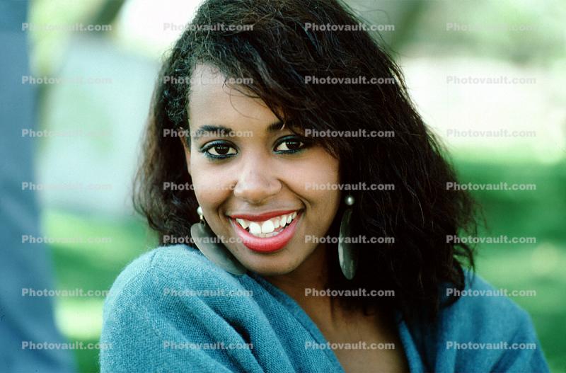Smiling Black Lady